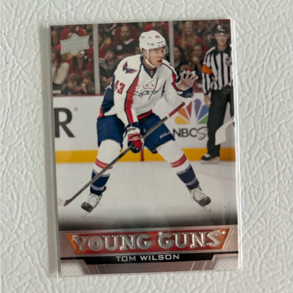 Young Guns Tom Wilson Upper Deck 2013-14 #212